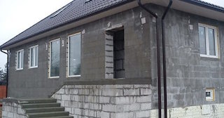Фасад из газобетона для дома в Новоалтайске - Строй-Нвл, качественная отделка от 2067 руб.